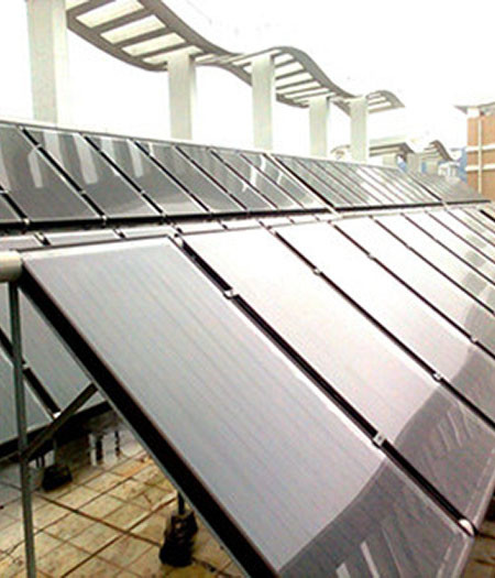板式太阳能热水项目工程