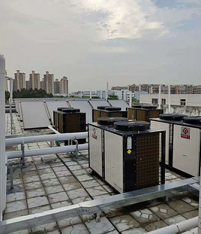 酒店太阳能空气能热水工程