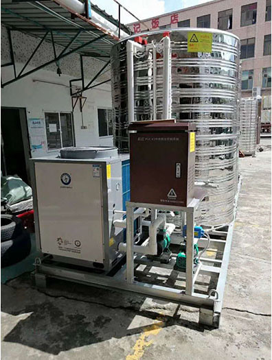 纽恩泰3P空气能一体化配套热水工程